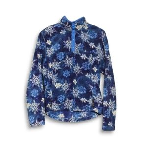 Vintage ll bean fleece pullover jacket